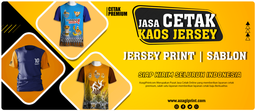 Jasa cetak Baju untuk Olahraga