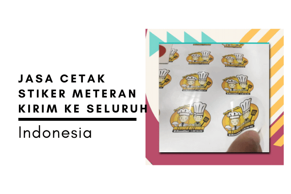 Jasa cetak stiker meteran