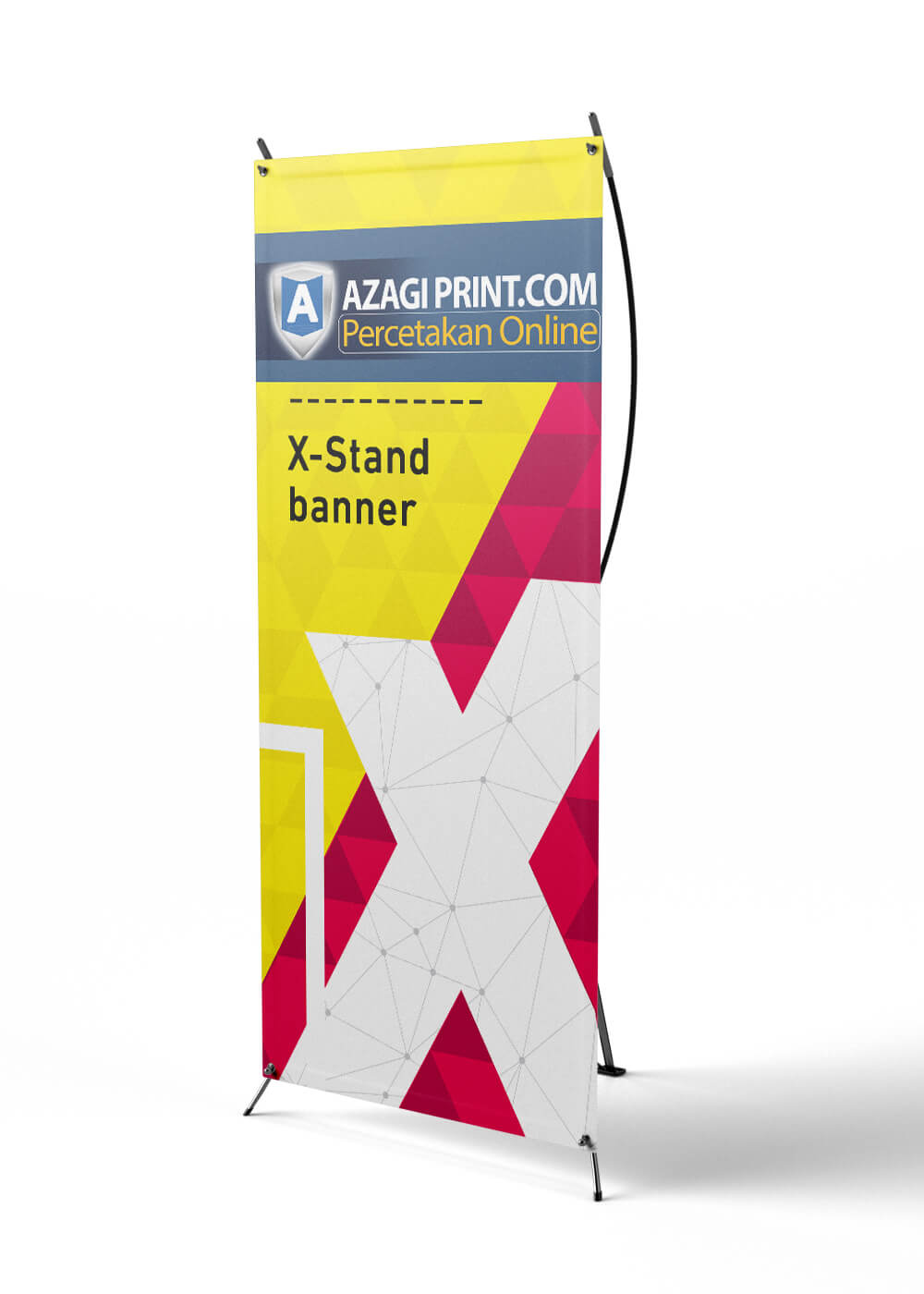 Jasa Cetak X Banner Jawa Tengah - Azagi Print