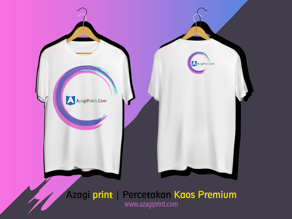 Percetakan Baju Kaos Di Jakarta Bahan Katun Premium 1