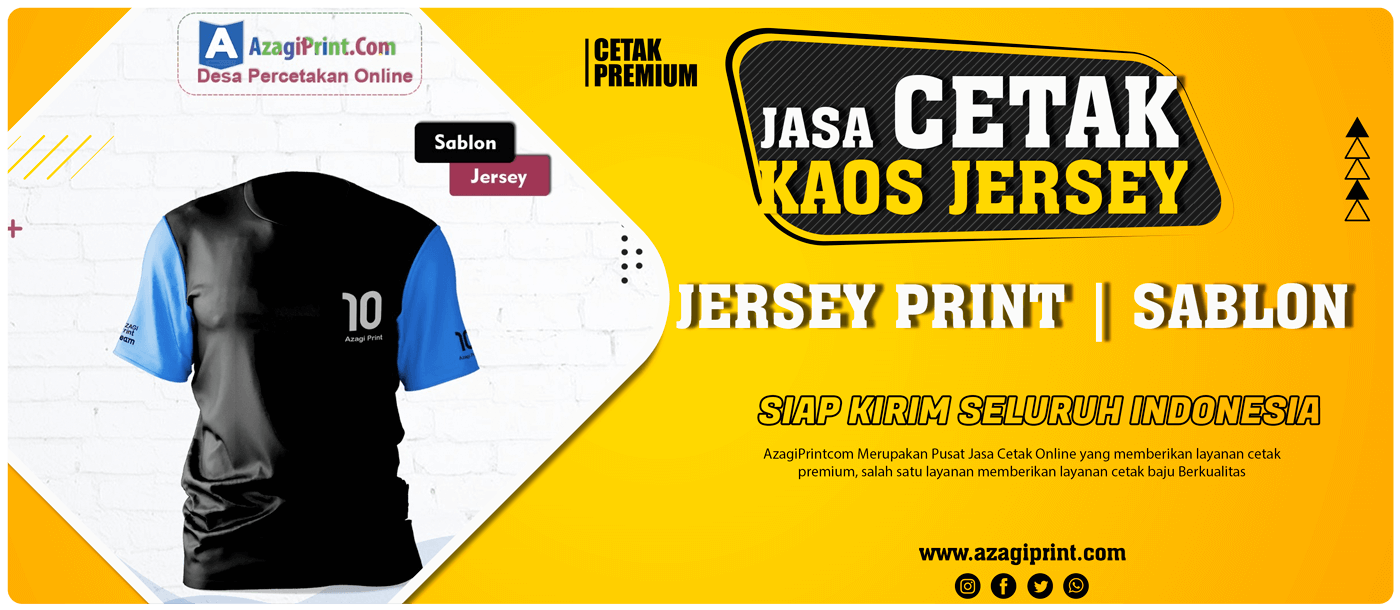 Jasa Cetak Jersey Murah