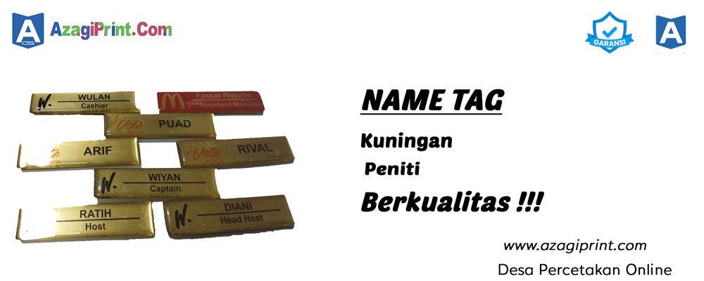 Cetak Papan Nama Dada Murah di Bogor No 1 2