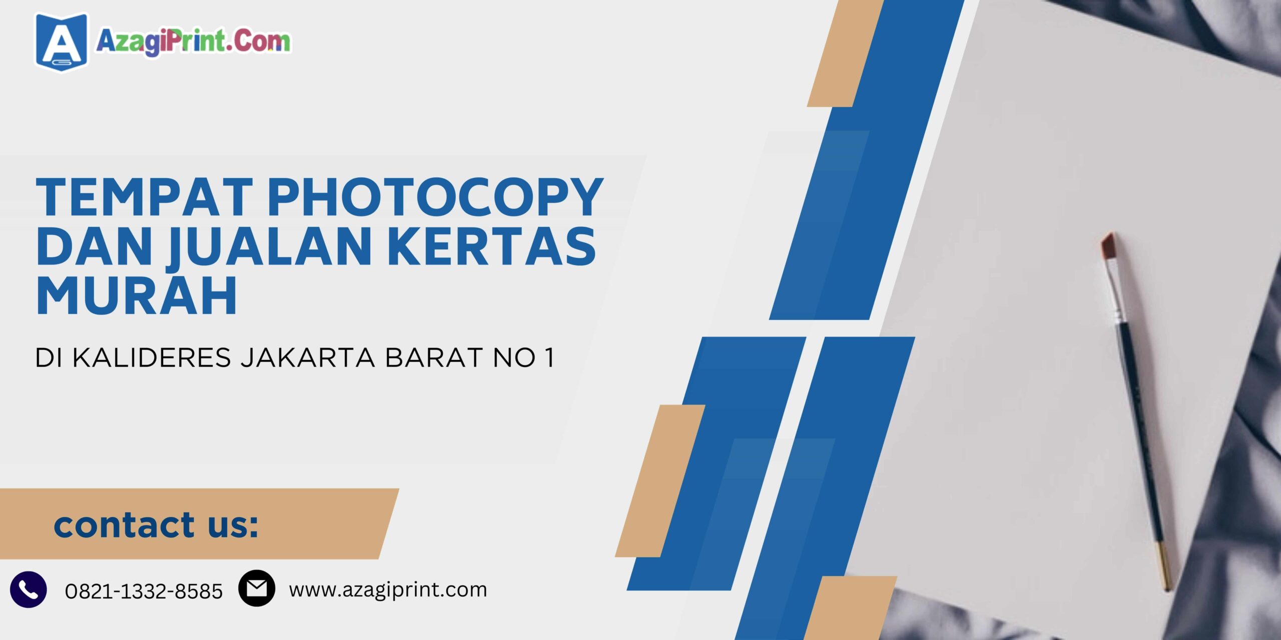 Tempat Photocopy dan Jualan Kertas