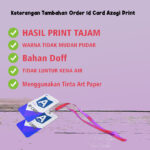 Cetak ID Card dan Lanyard Custom Spesial Event di Jakarta Pusat No 1