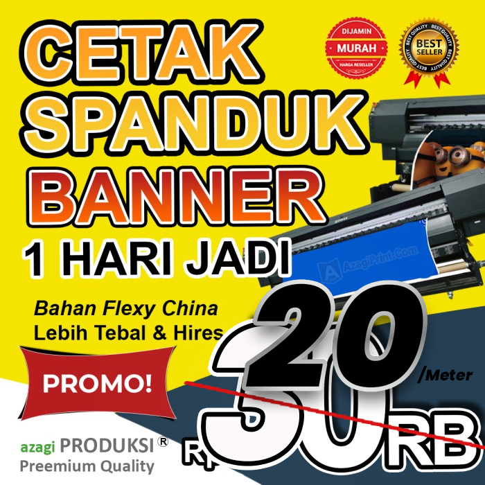 Cetak Banner, Spanduk, Atau Baliho Custom Spesial Event