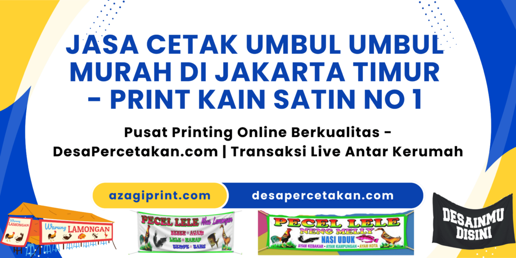 Cetak Spanduk Murah di jakarta timur