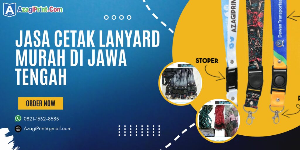 Jasa Cetak Lanyard Murah di Jawa Tengah No 1