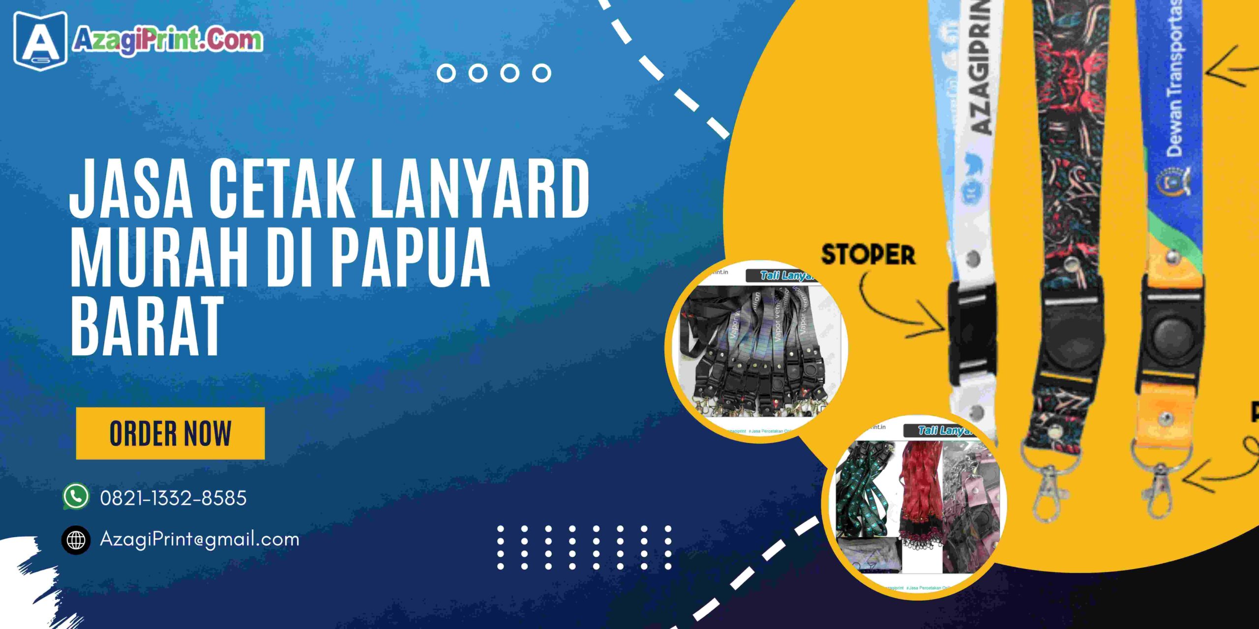 Jasa Percetakan Cetak Lanyard Murah di Papua Barat No 1