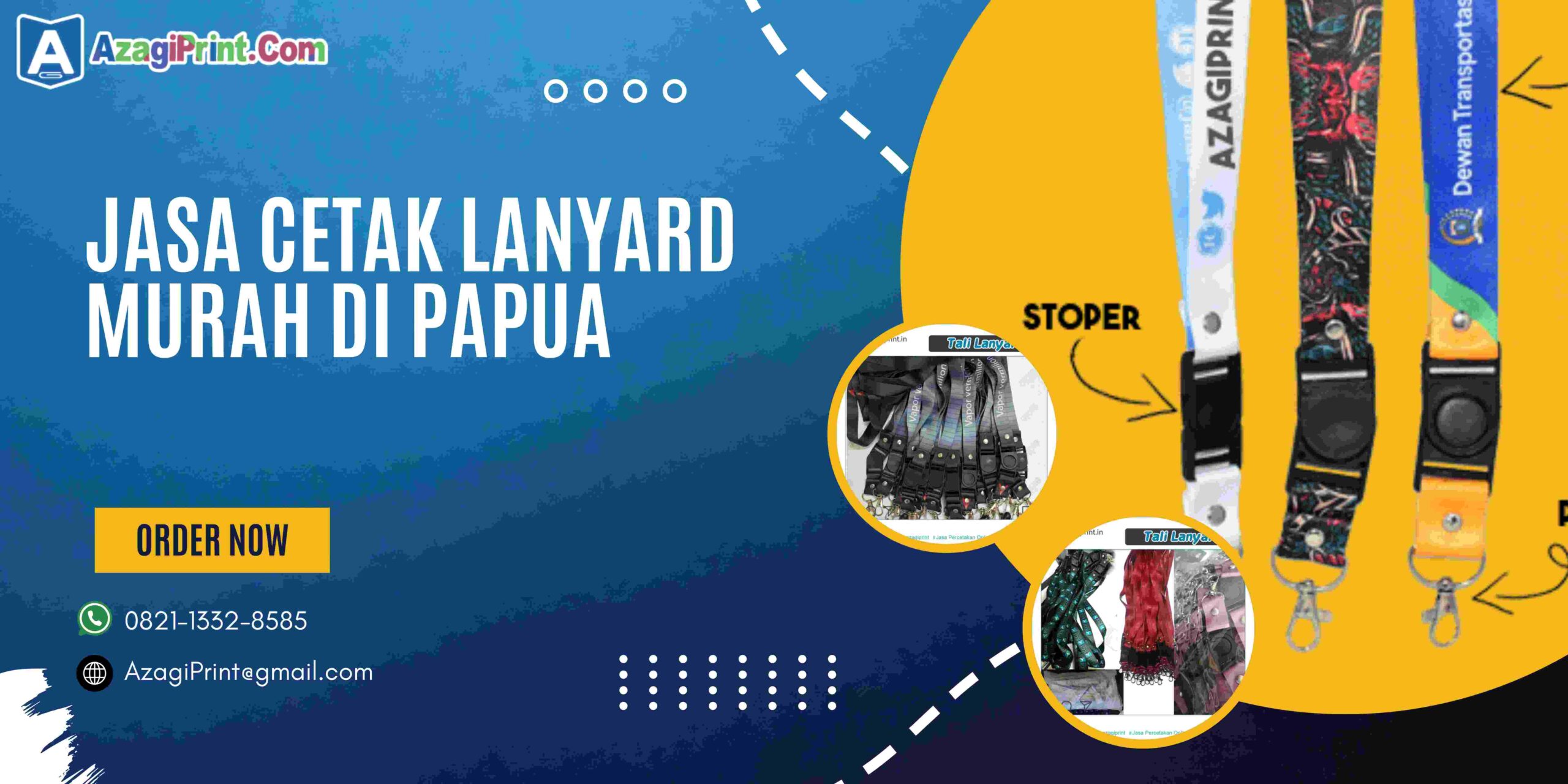 Jasa Percetakan Cetak Lanyard Murah di Papua No 1