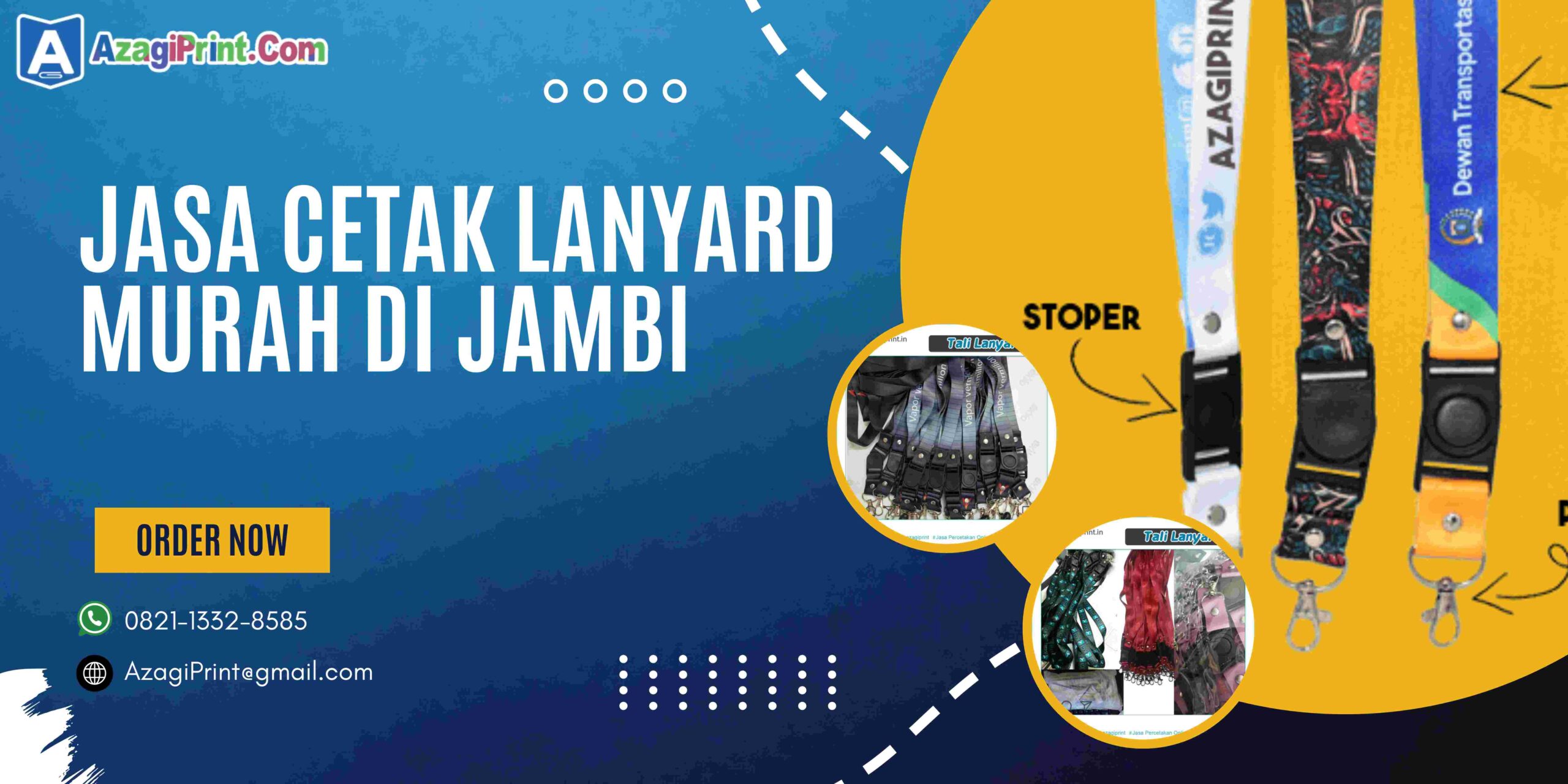 Jasa Cetak Lanyard Murah di Jambi