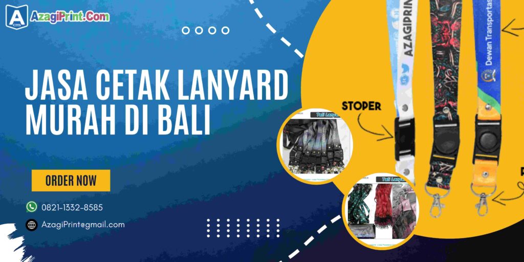 Jasa Percetakan Cetak Lanyard Murah di Bali No 1