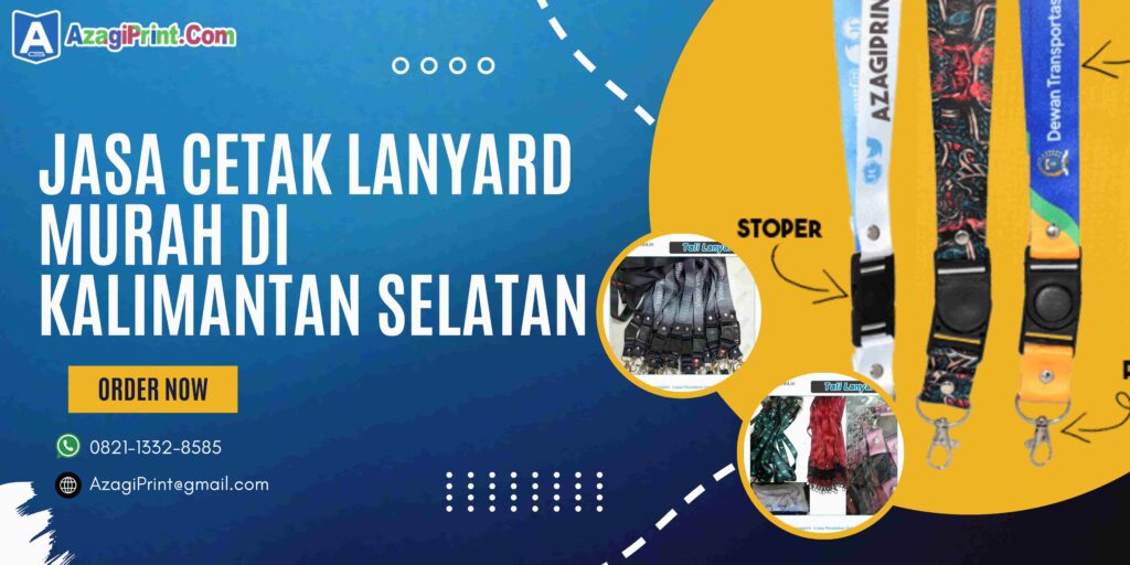 Jasa Percetakan Cetak Lanyard Murah di Kalimantan Selatan No 1