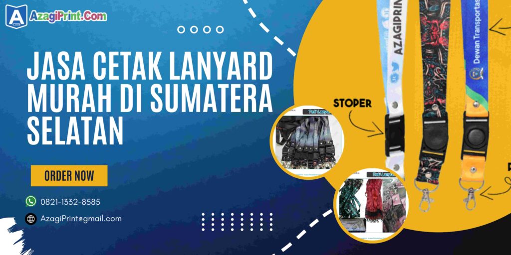 Jasa Cetak Lanyard Murah di Sumatera Selatan