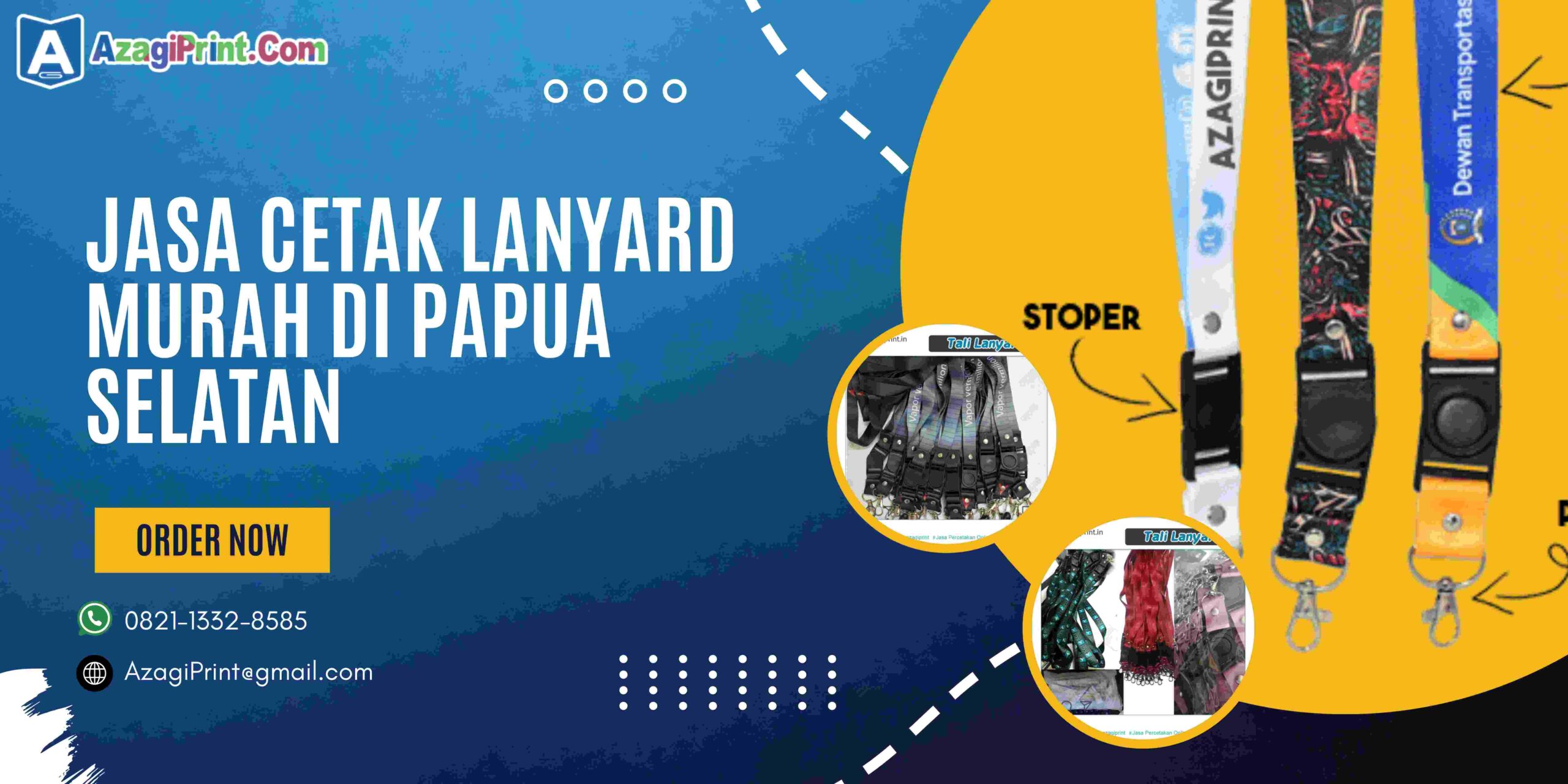 Jasa Percetakan Cetak Lanyard Murah di Papua Selatan No 1