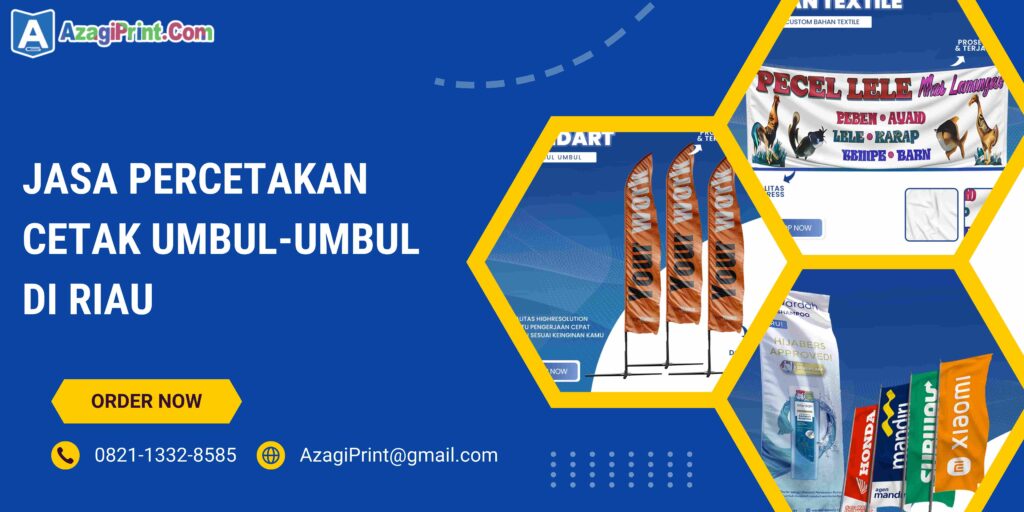 Jasa Percetakan Cetak Umbul-Umbul di Riau No 1