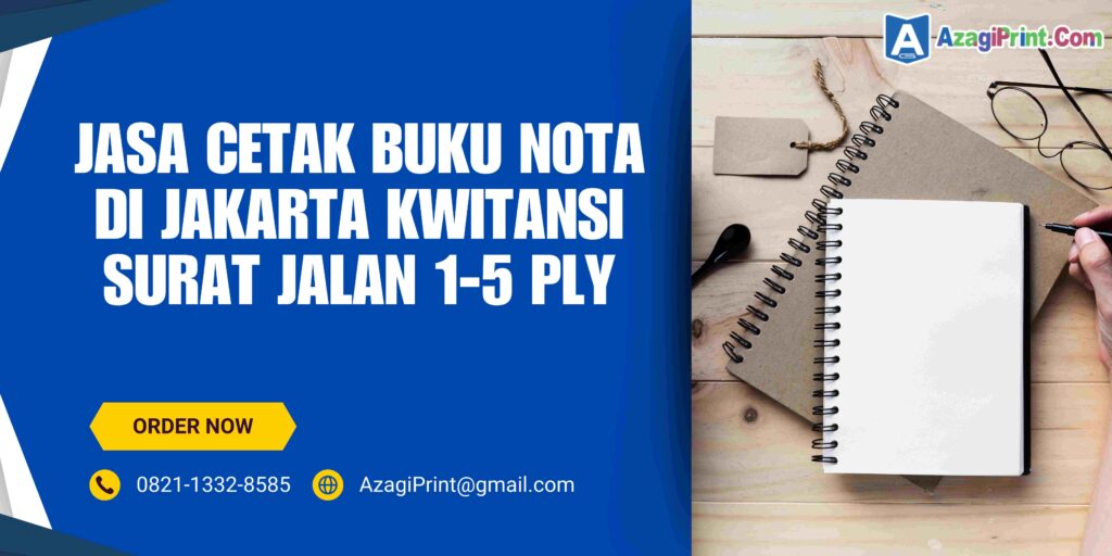 Cetak Buku Nota Di Jakarta Kwitansi Surat Jalan1-5 Ply