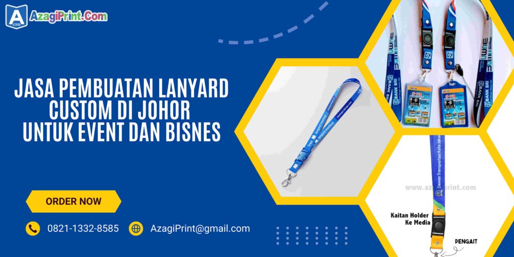 Jasa Pembuatan Lanyard Custom di johor untuk Event dan Bisnes