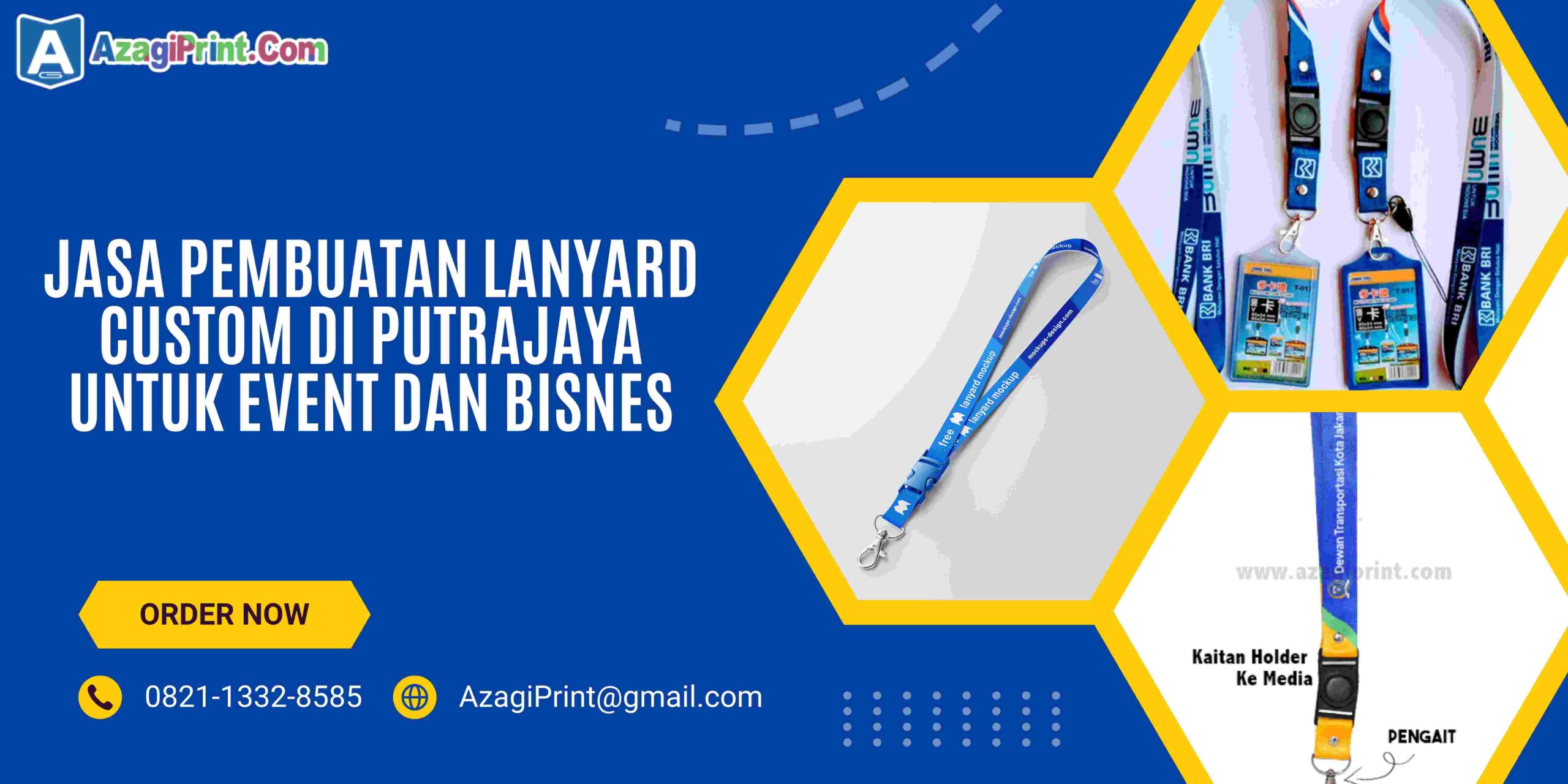 Jasa Pembuatan Lanyard Custom di Putrajaya untuk Event dan Bisnes