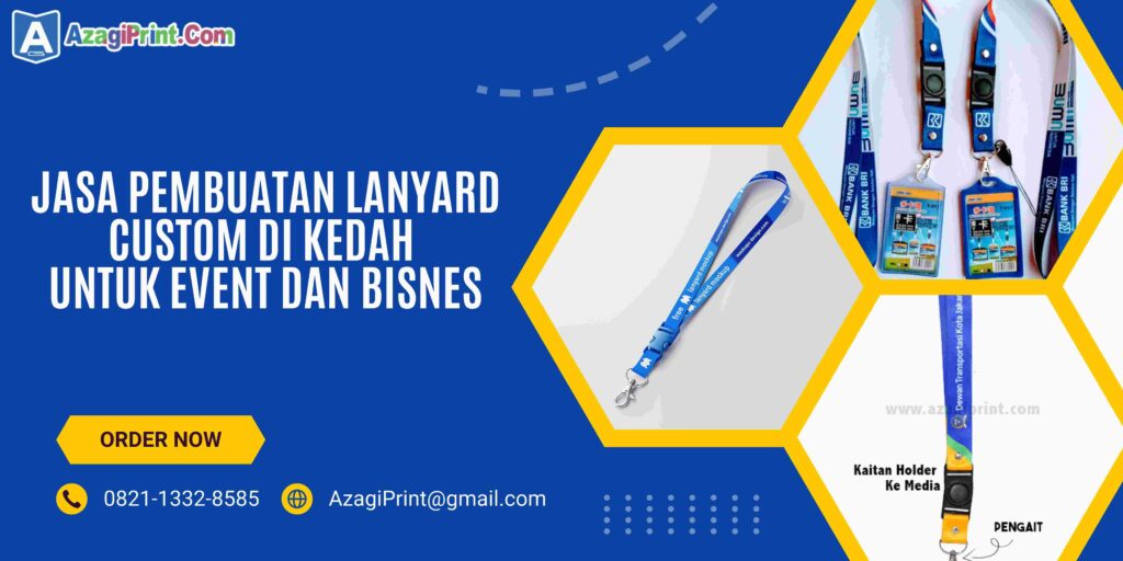 Jasa Pembuatan Lanyard Custom di Kedah untuk Event dan Bisnes