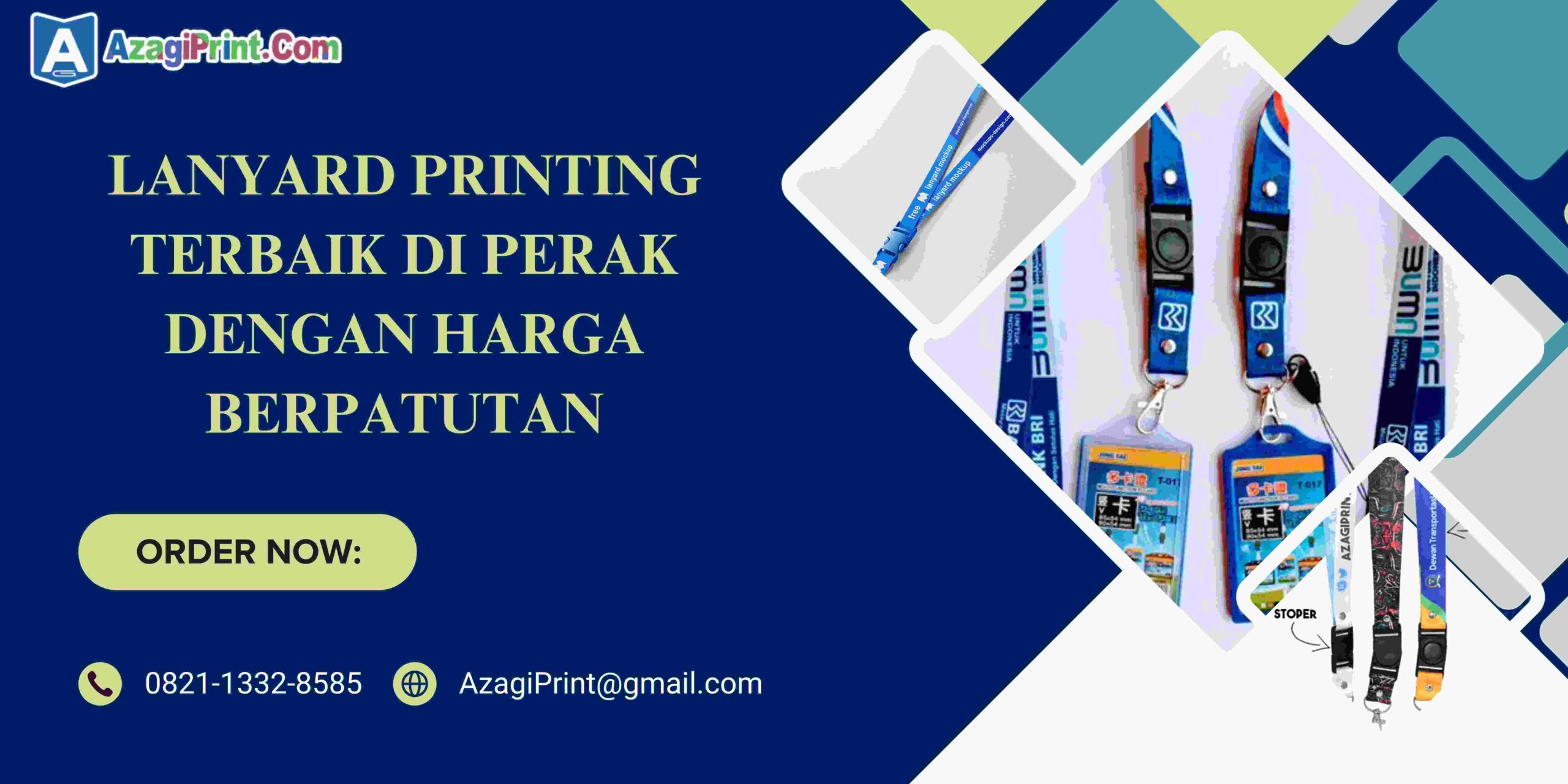 Lanyard Printing Terbaik di Perak dengan Harga Berpatutan
