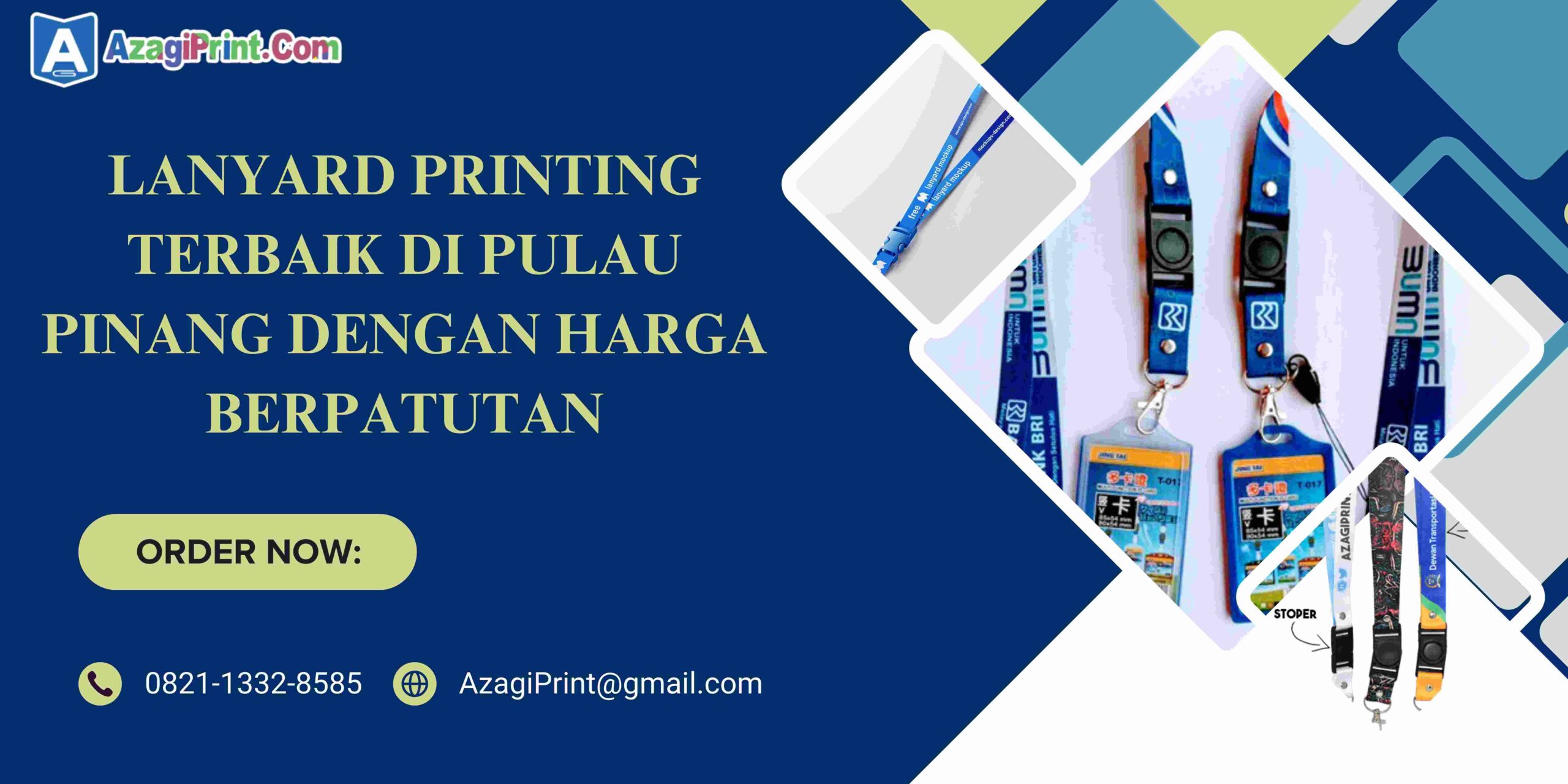 Lanyard Printing Terbaik di Pulau Pinang dengan Harga Berpatutan