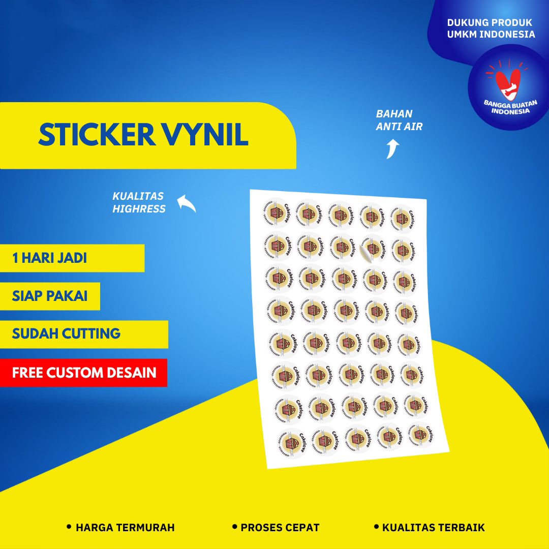 Sticker anti air, stker vinyl
